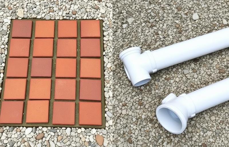 Perimeter drains vs drain tiles