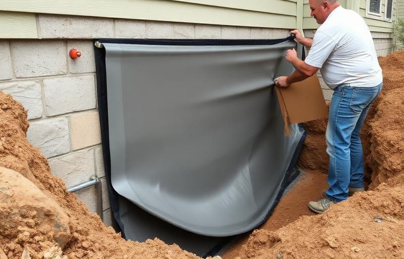 Foundation waterproofing